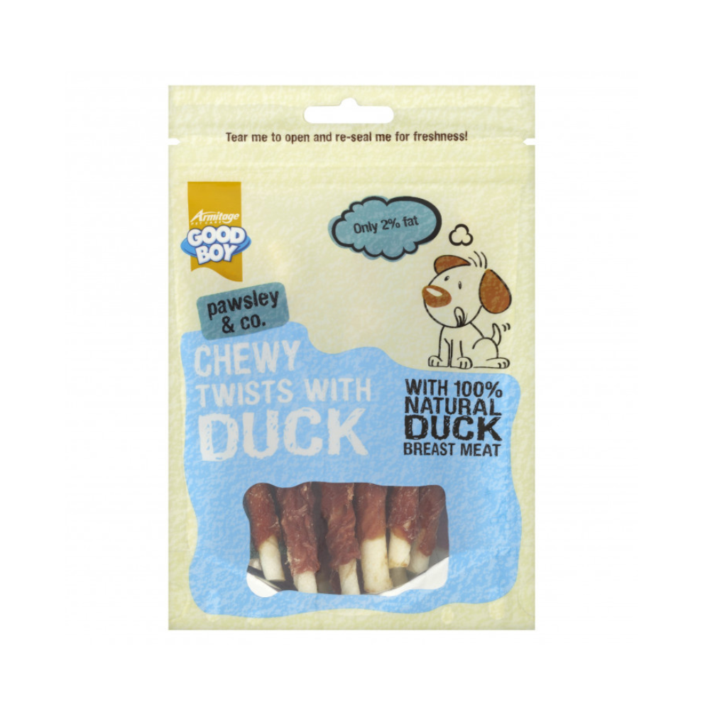 Armitage Chewy Duck Twists 90g