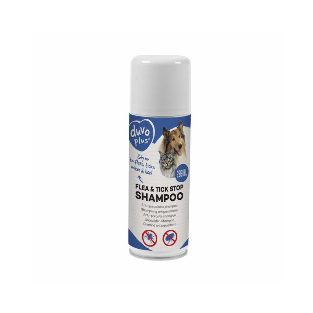 Duvo+ Flea & Tick Stop Anti-Parasite Shampoo - 200ml