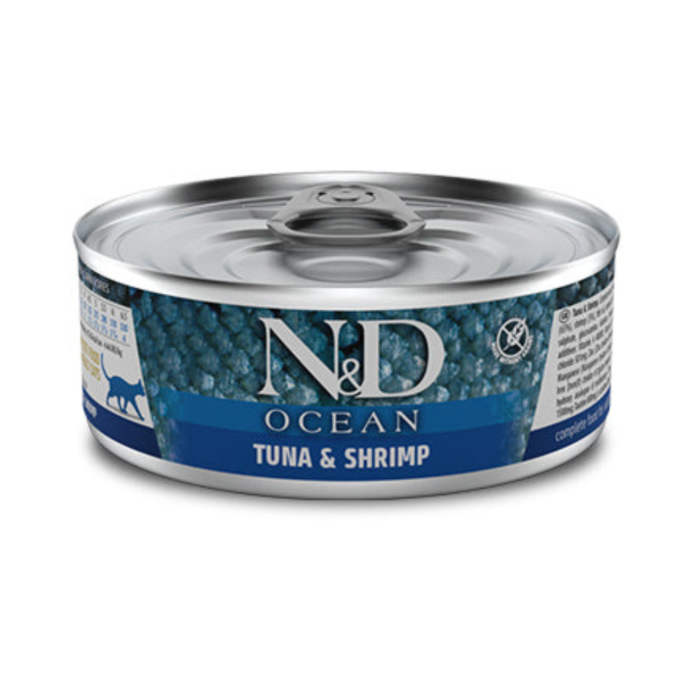Farmina N&D Ocean Tuna, Cod, Shrimp & Pumpkin Cat 80g