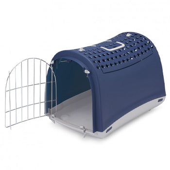 IMAC Linus Cabrio - Carrier For Cats & Dogs 50 x 32 x 34.5cm Blue