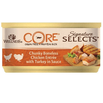 Wellness Core Signature Selects Chunky Chicken/Turkey Cat 79g