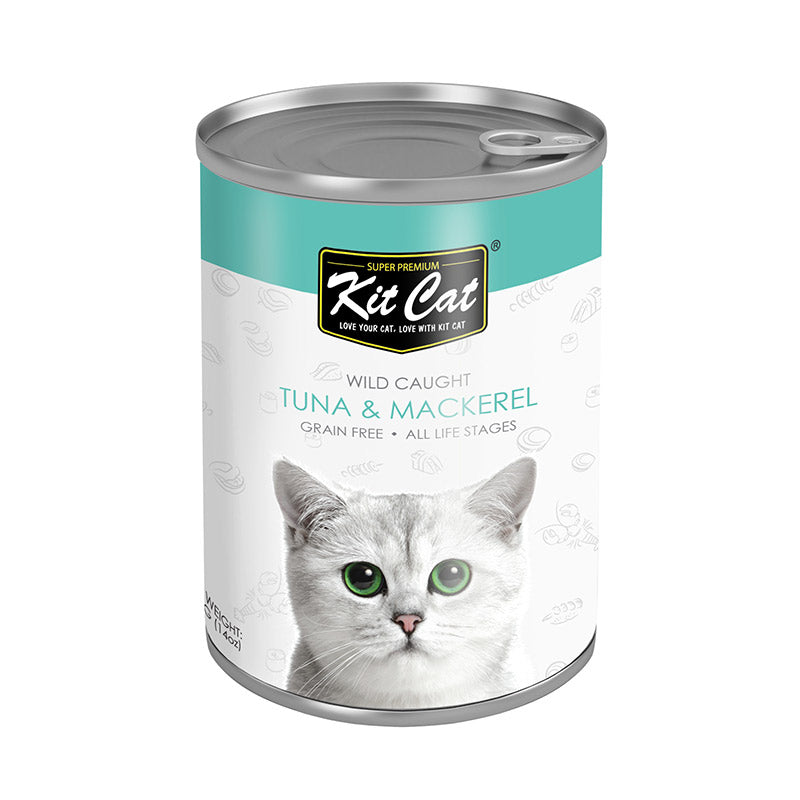 Kit Cat Wild Caught Tuna & Mackerel 400g