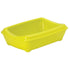 Moderna Arist-O-Tray-Cat Litter Tray - Medium with Rim Yellow