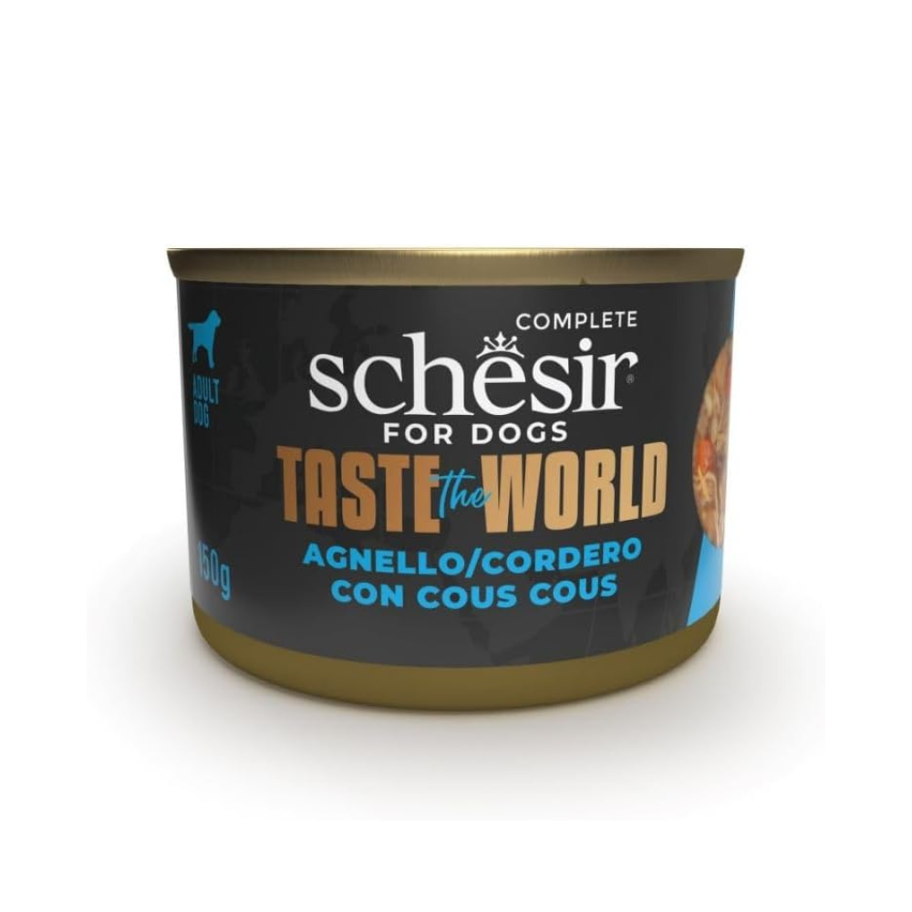 Schesir Taste The World Dog Wholefood - Lamb With Cous Cous 150g