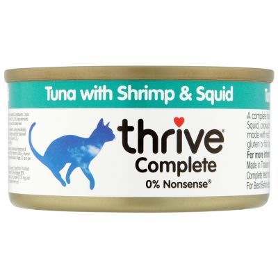 Thrive Complete Cat Tuna w/ Shrimp & Squid 75g