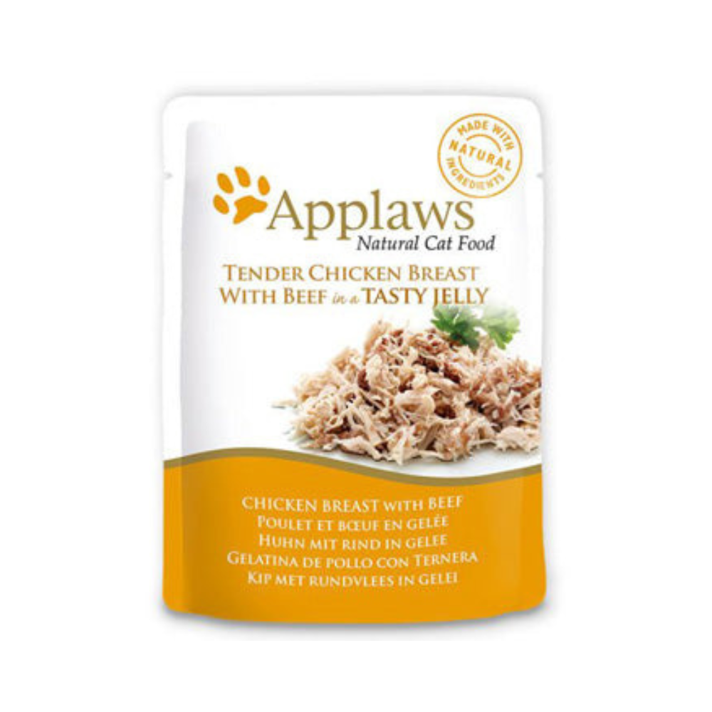 Applaws Cat Chicken with Beef in Jelly 70g