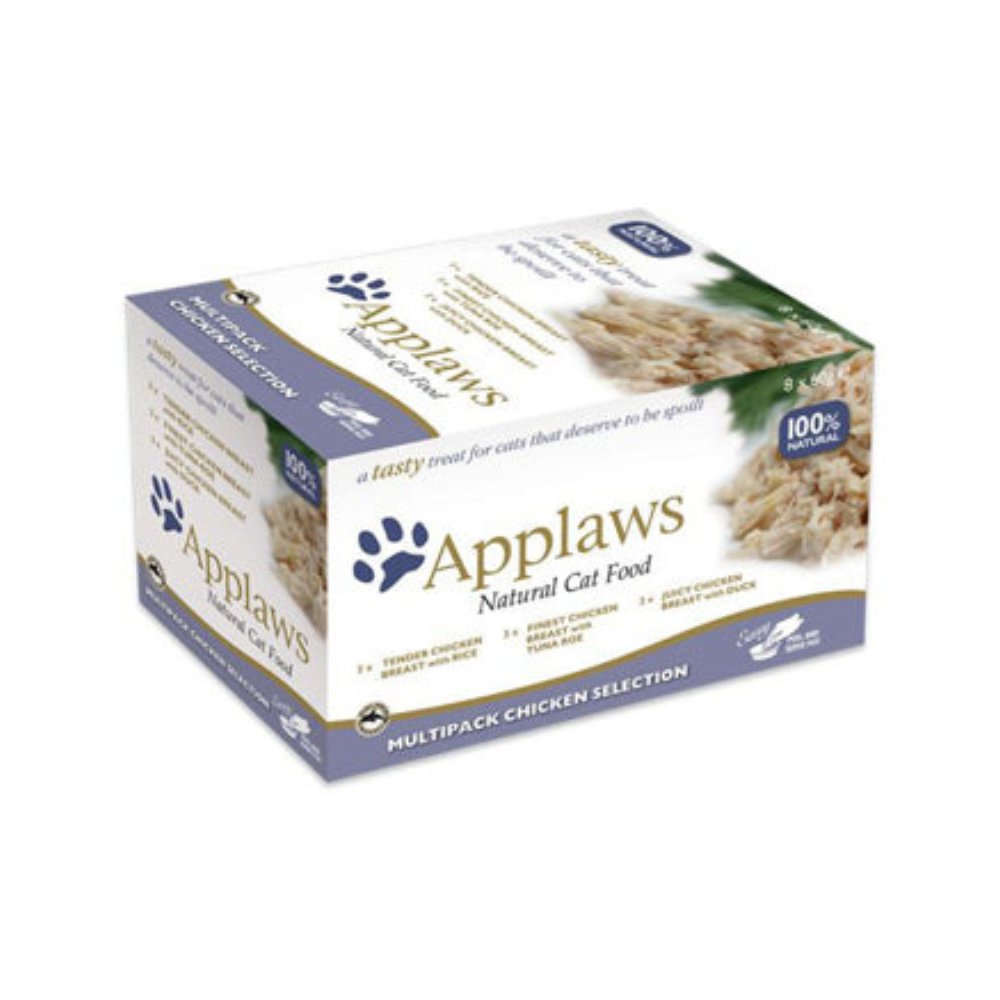 Applaws Cat Multipack Chicken Select 8x60g Pot