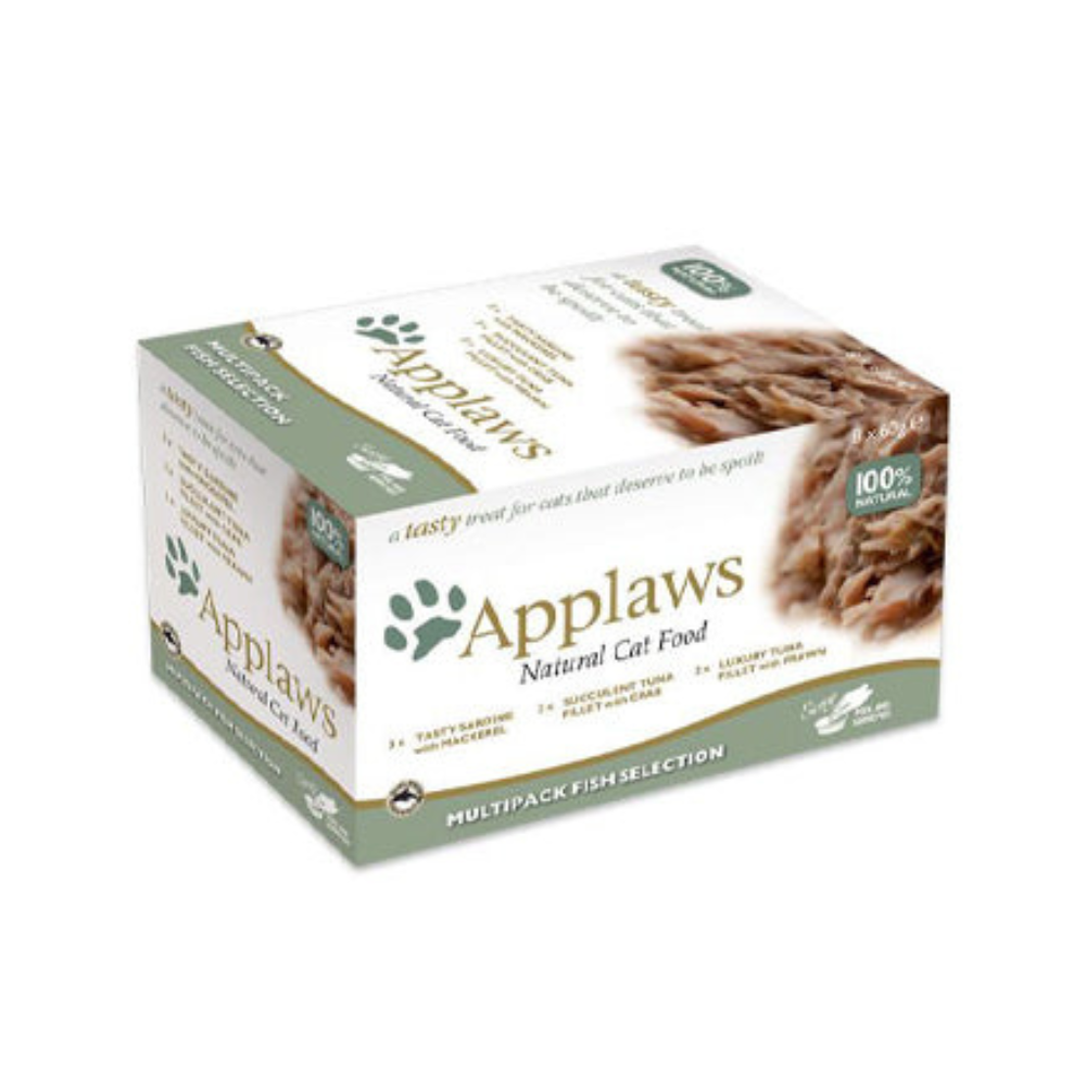 Applaws Cat Multipack Fish Selection 8 x 60g Pot