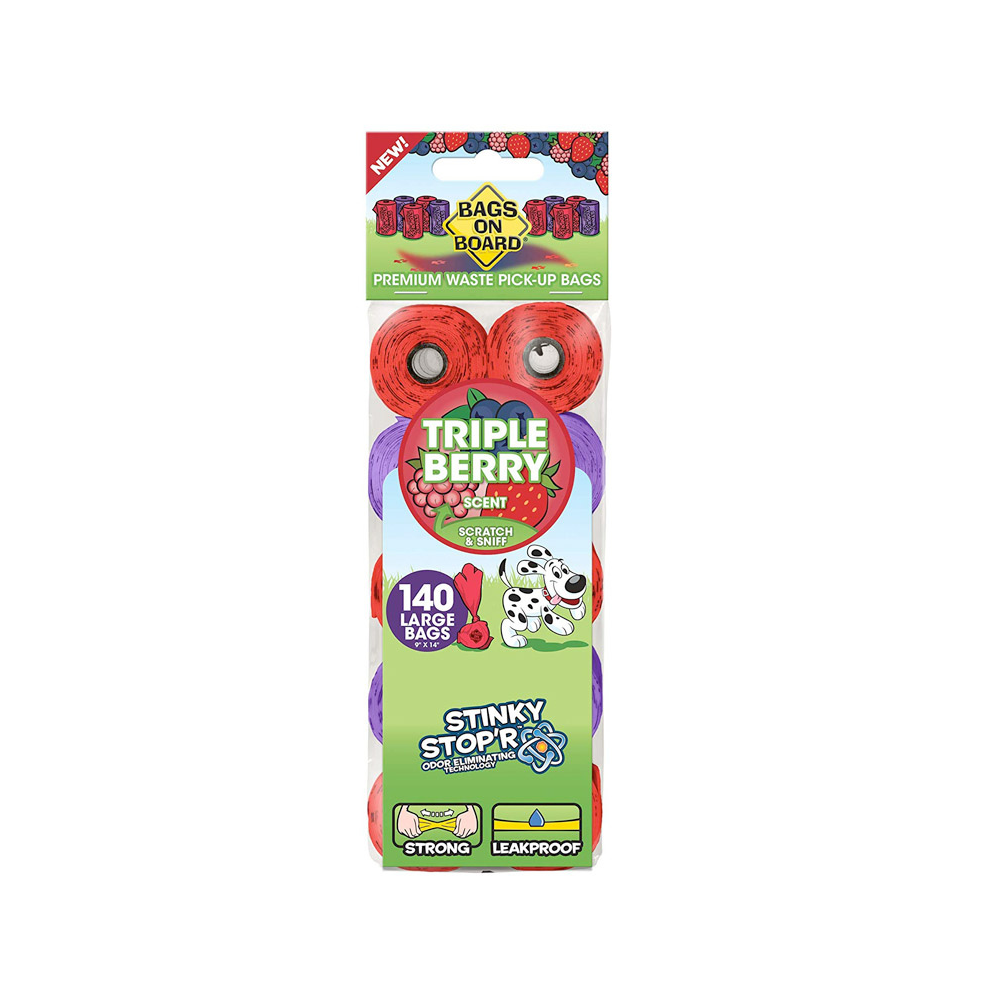 BOB Refill Bags - Triple Berry Rolls 140 Bags
