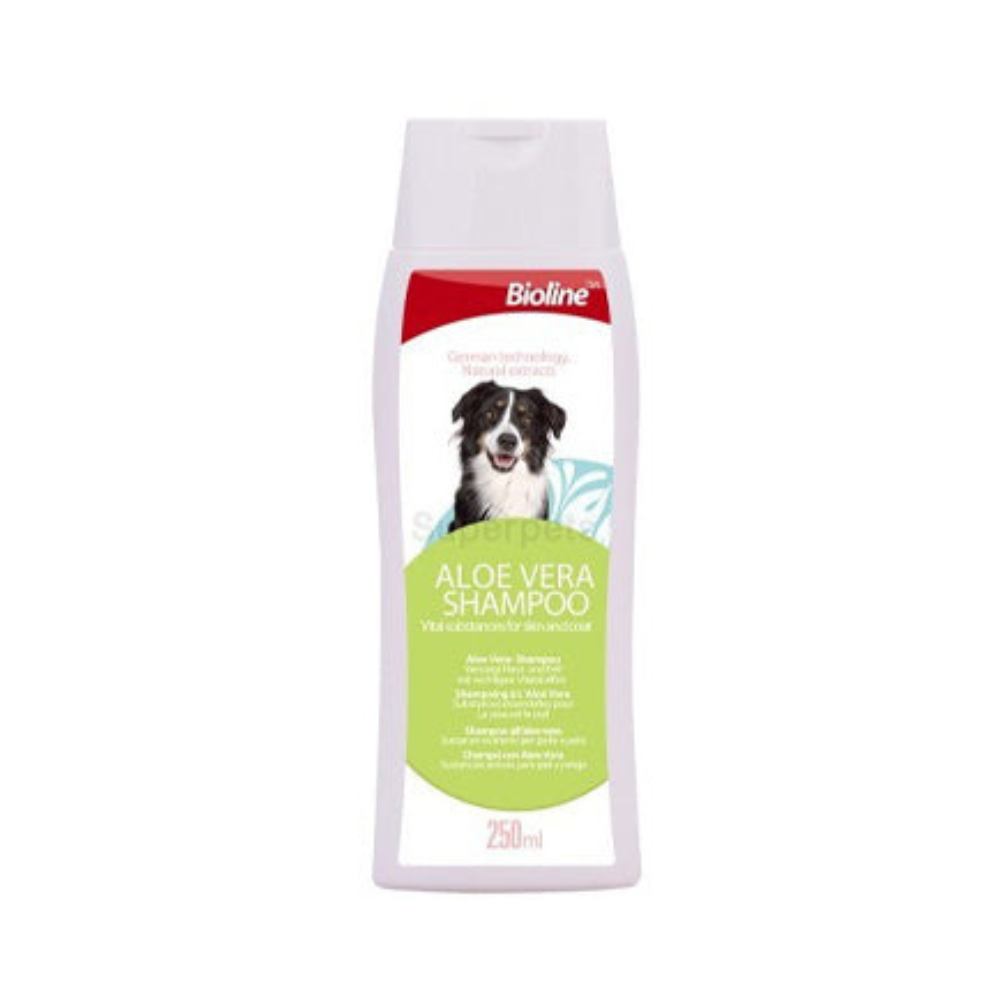 Bioline Dog Shampoo 250ml - Aloe Vera