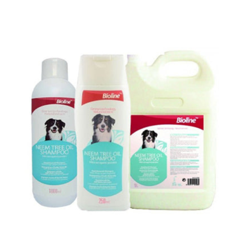 Bioline Dog Shampoo 250ml - Neem Tree Oil