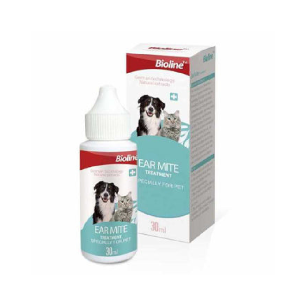 Bioline Ear Mite Treatment 30ml