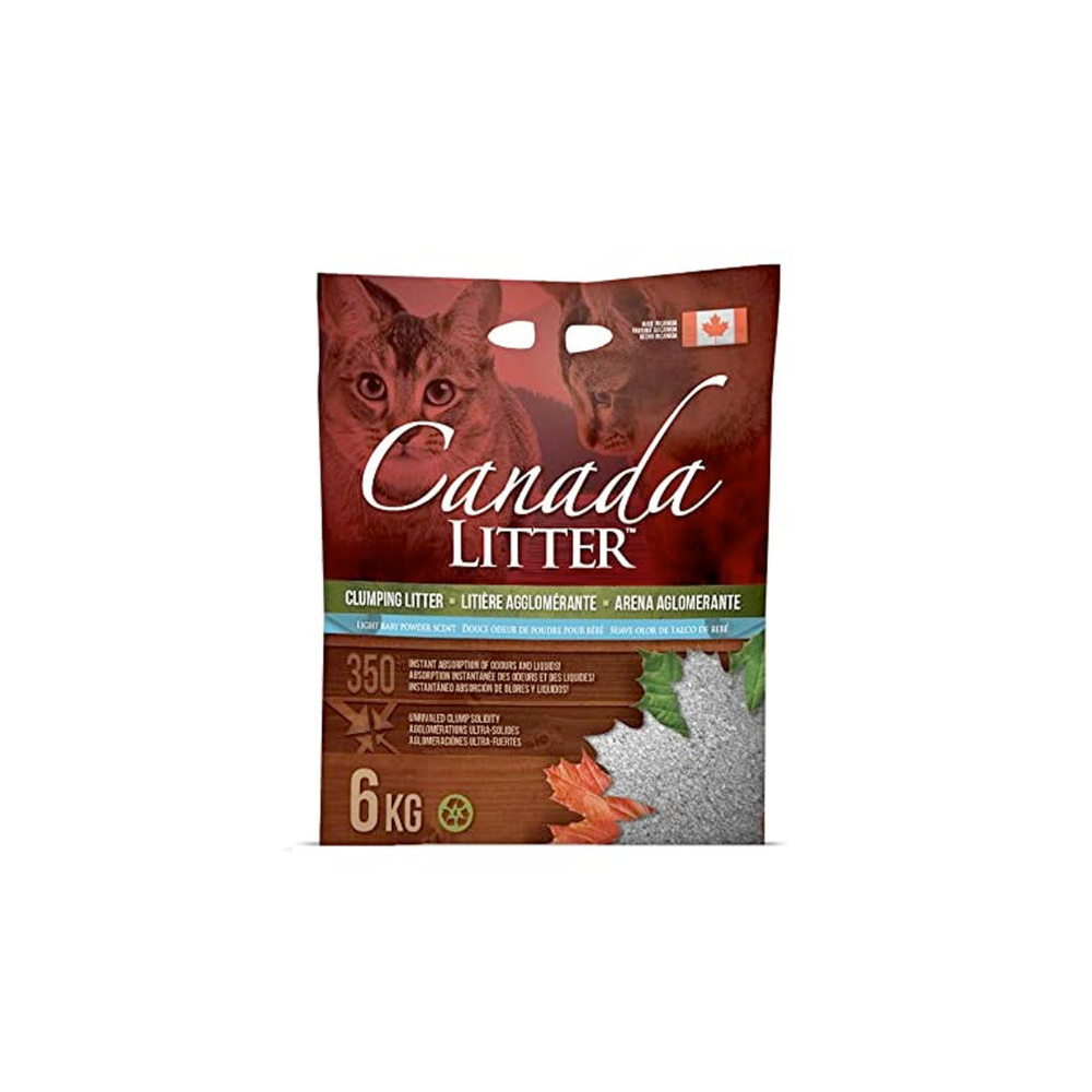 Canada Litter 6kg - Baby Powder