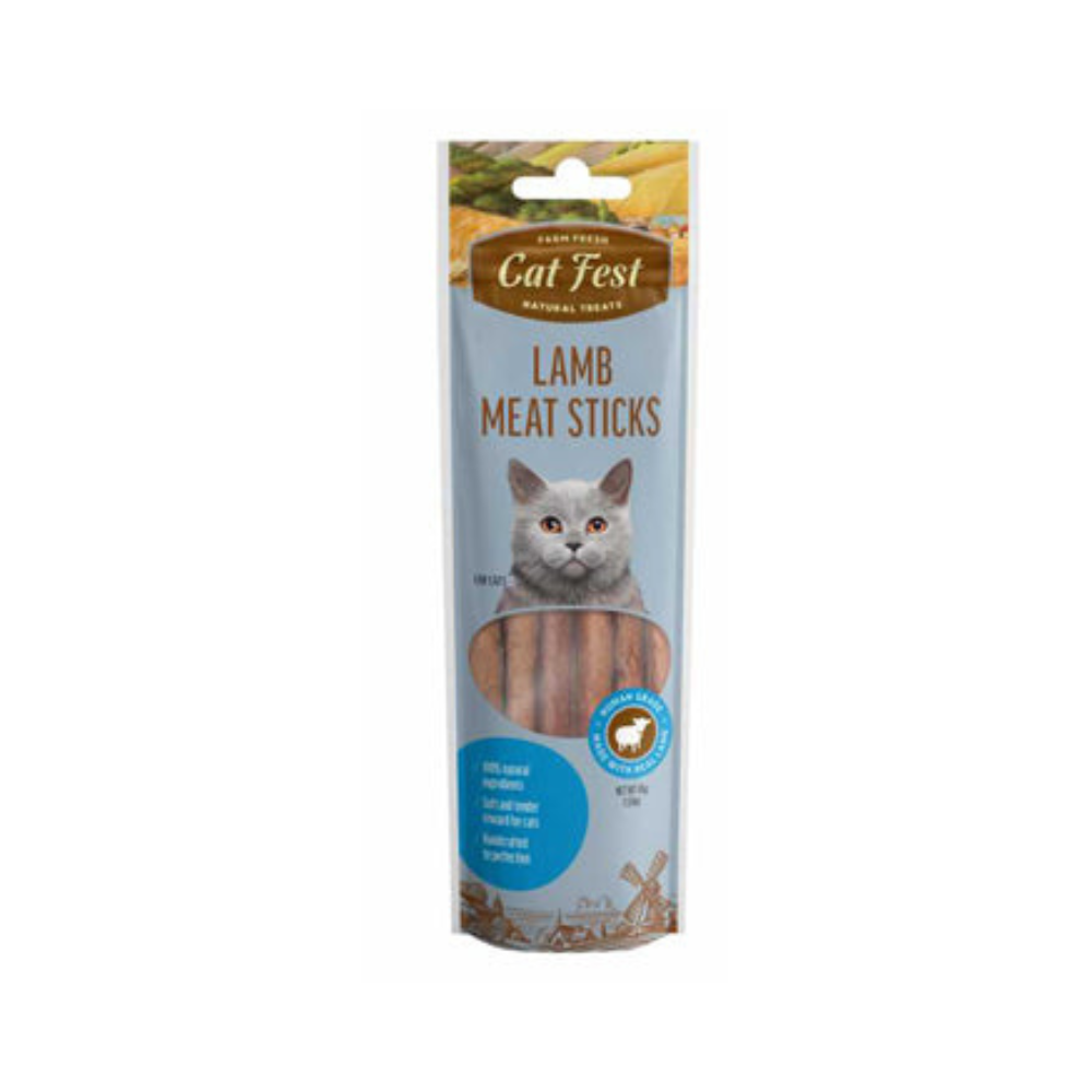 Cat Fest Meat Sticks Lamb