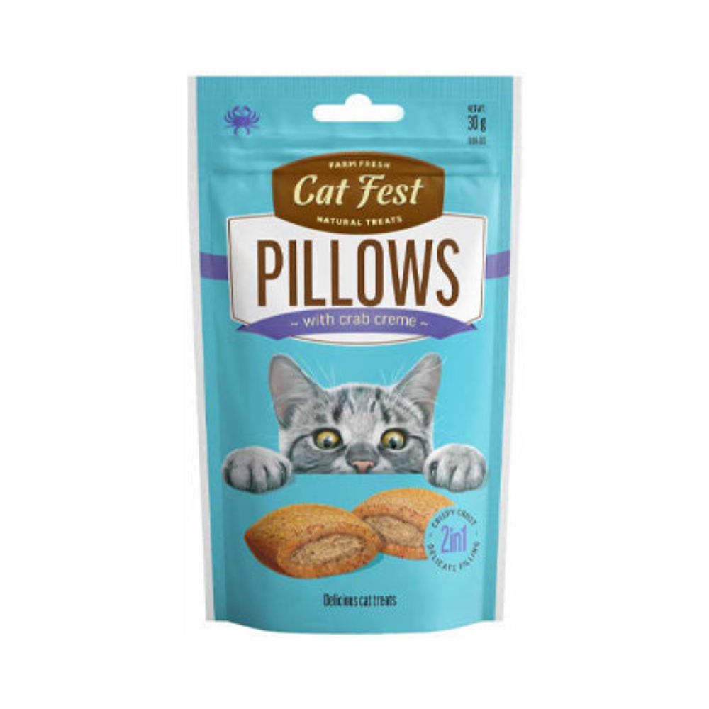 Cat Fest Pillows With Crab Cream 30g