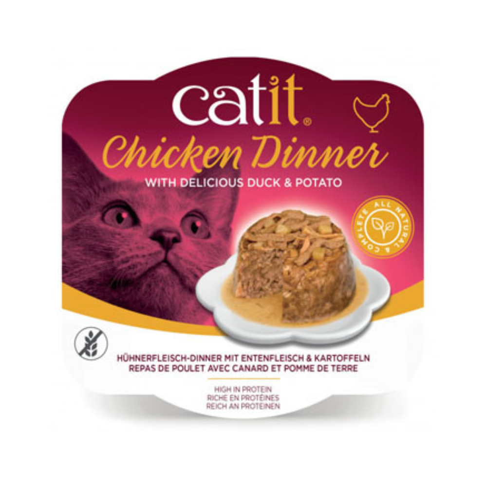 Catit Chicken Dinner, Duck & Potato 80 g