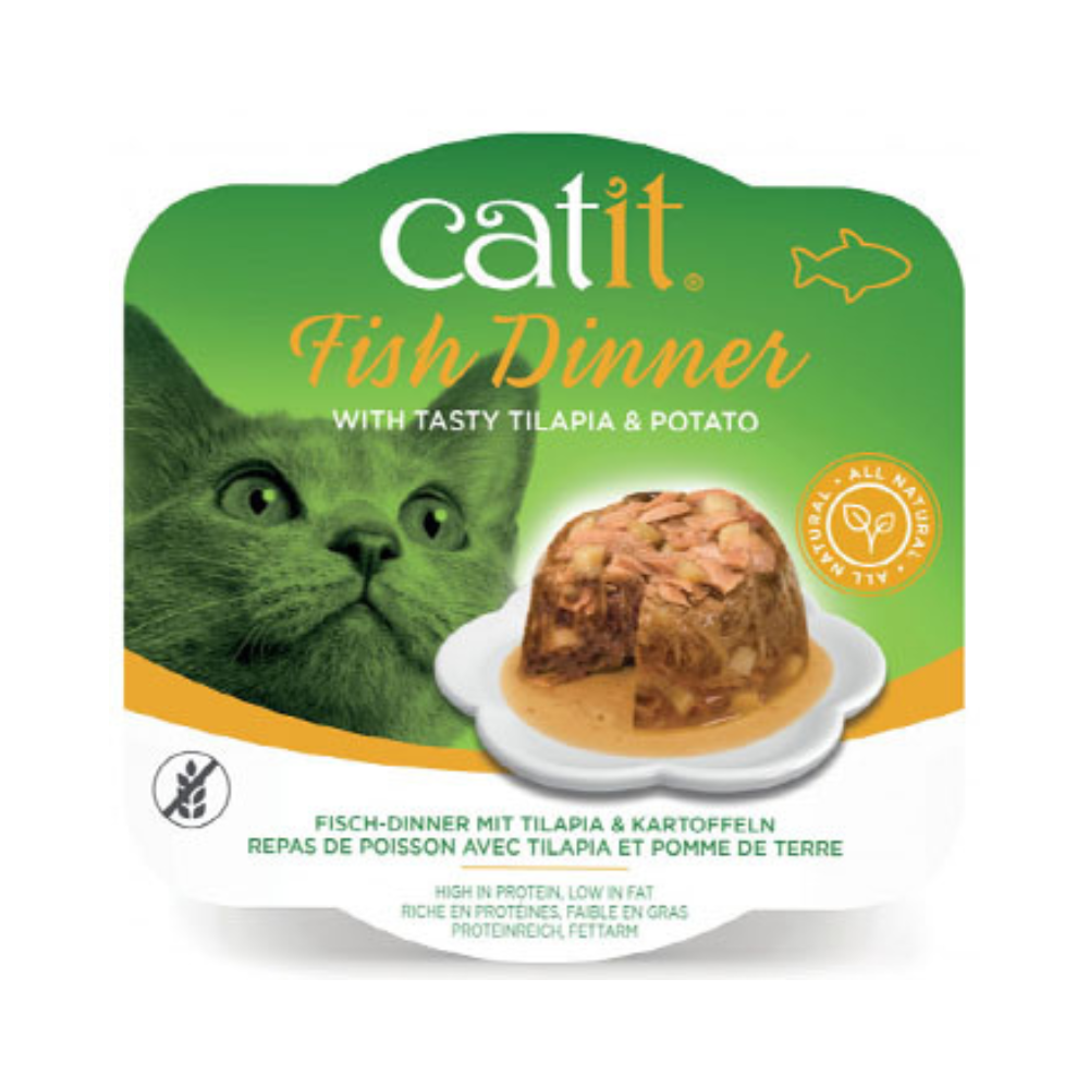 Catit Fish Dinner, Tilapia & Potato 80 g