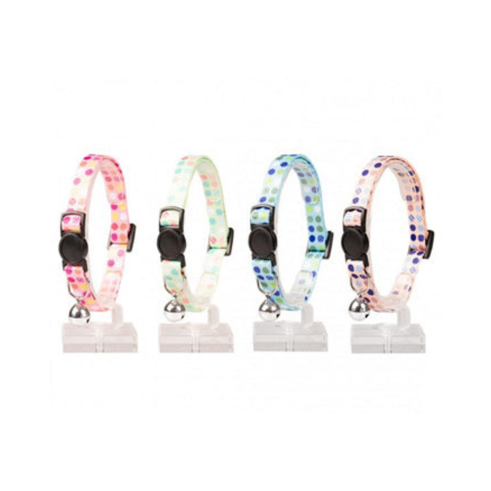 Duvo+  Cat Collar Nylon Mixed Colors Candy 20 - 30cm / 10mm