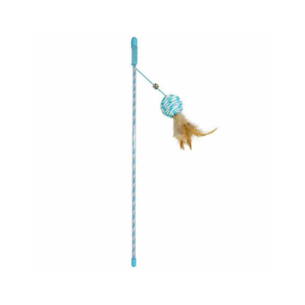 Duvo+  Playing Rod Catchy Paper Ball Blue