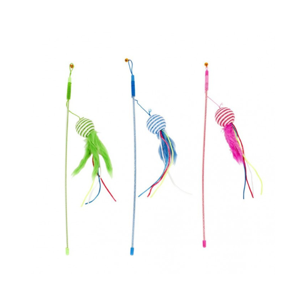 Cat, Duvo, Feather & Wand Toys, Toys