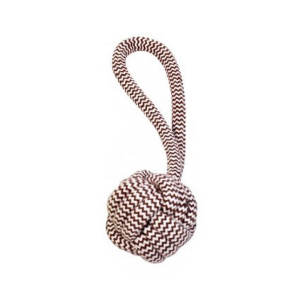Duvo+  Scooby Rope Dummy Ball Brown
