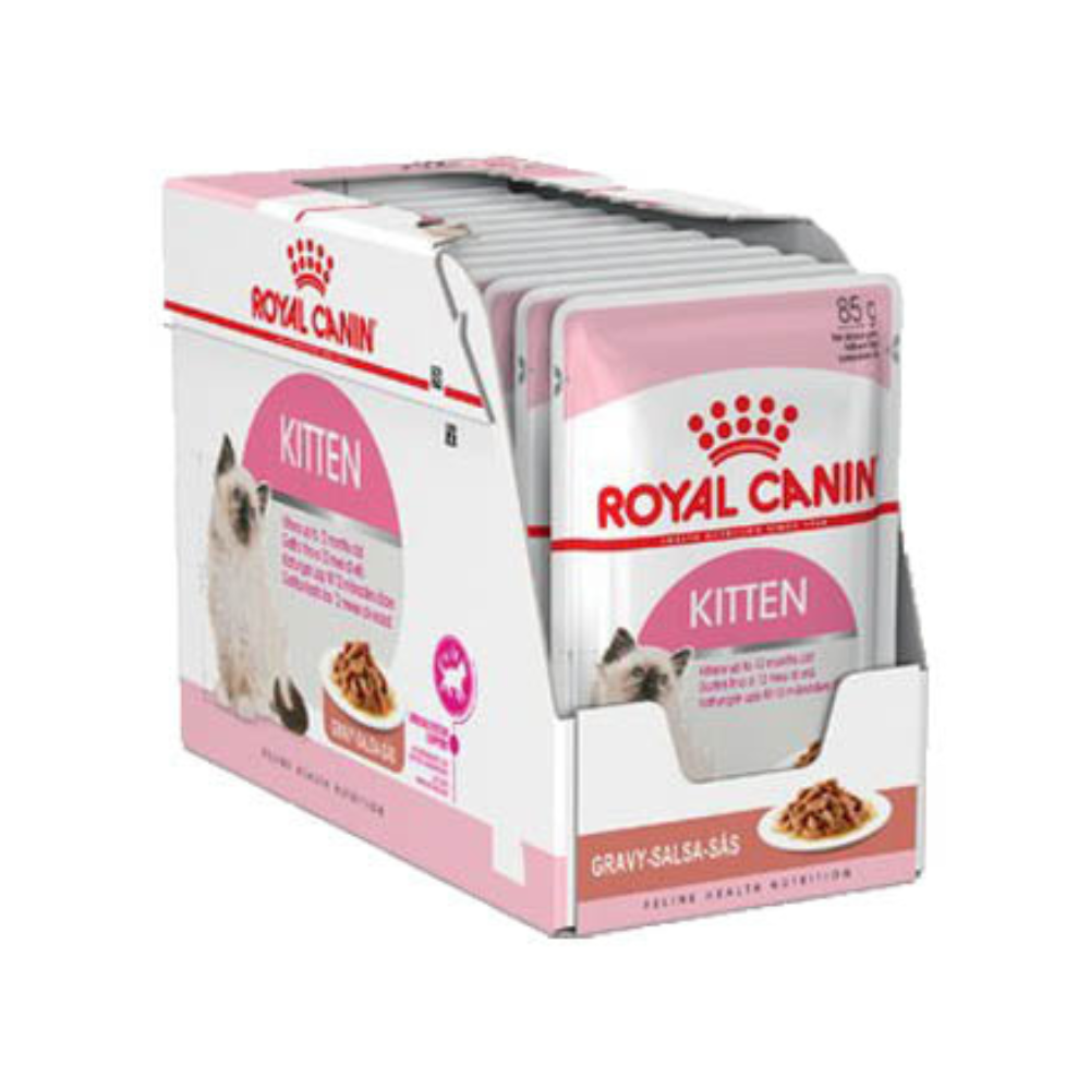 Feline Health Nutrition Kitten Gravy (WET FOOD - Pouches) 85gx12