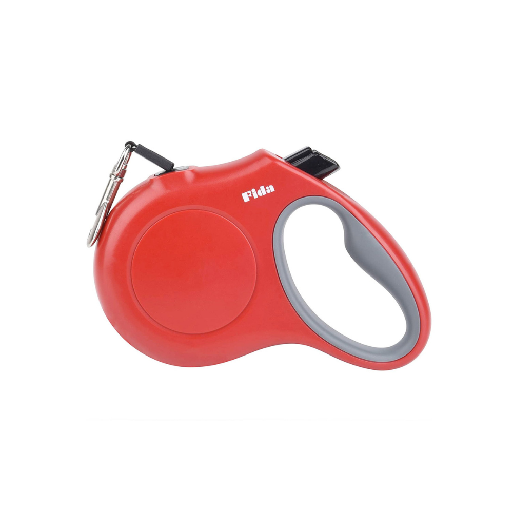 Fida Retractable Dog Leash (JFA Series)  - M (Red)