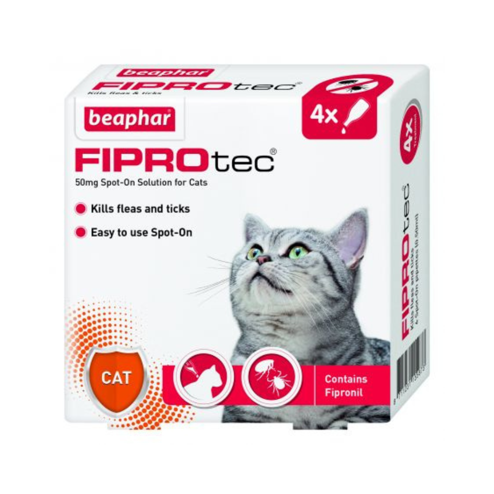 Fiprotec for Cat - 4 Pipettes