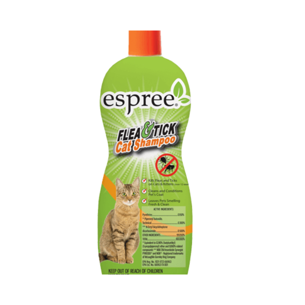 Flea & Tick Shampoo For Cats 12oz