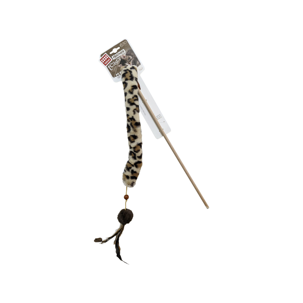 Gigwi Eco line Feather Teaser with Crinkles and Slivervine Leaves