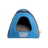 Gigwi Place Pet House Canvas, TPR Blue & Gray Small