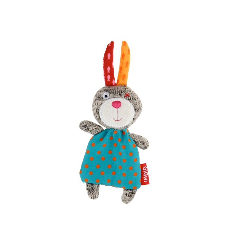 Gigwi Rabbit Refillable Catnip with 3 catnip