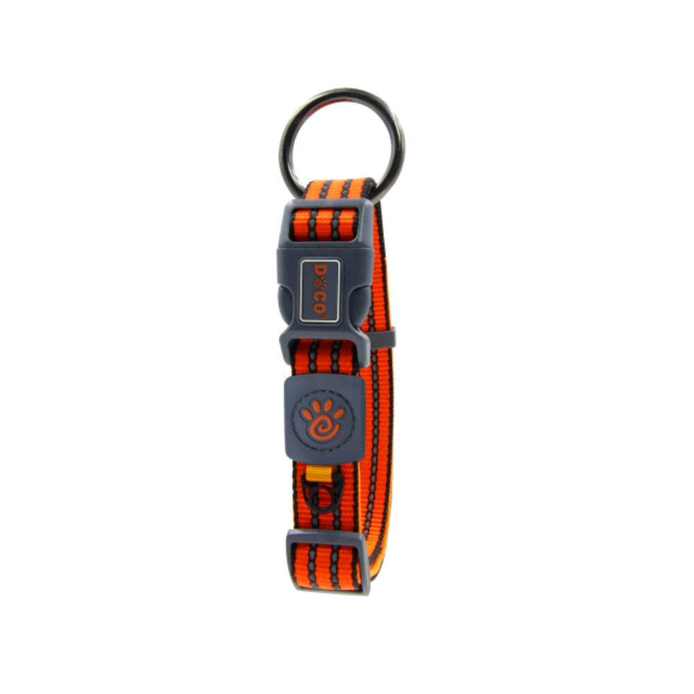 DOCO VARIO O - Ring Collar With Reflective Stitching