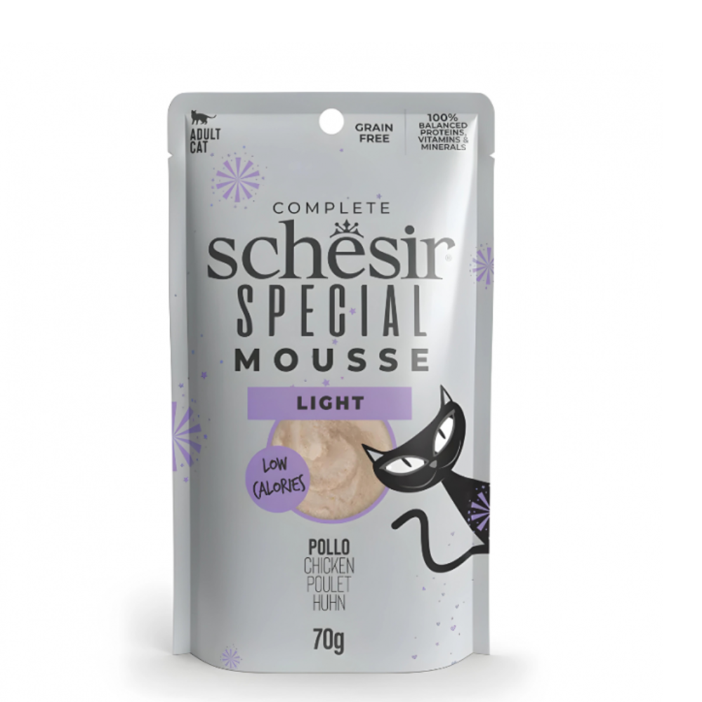 Schesir Special Mousse (Light) For Cat - Chicken 70g