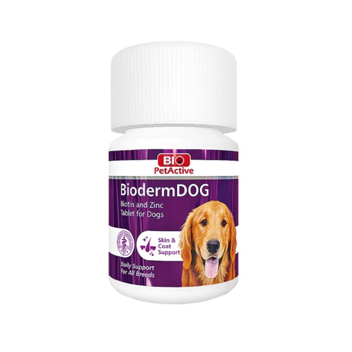 Bio PetActive Biodermdog Biotin and Zinc Tablet 75tabs