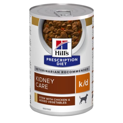 Hill’s Prescription Diet k/d Canine Stew with Chicken & added Vegetables Dog Food 354g