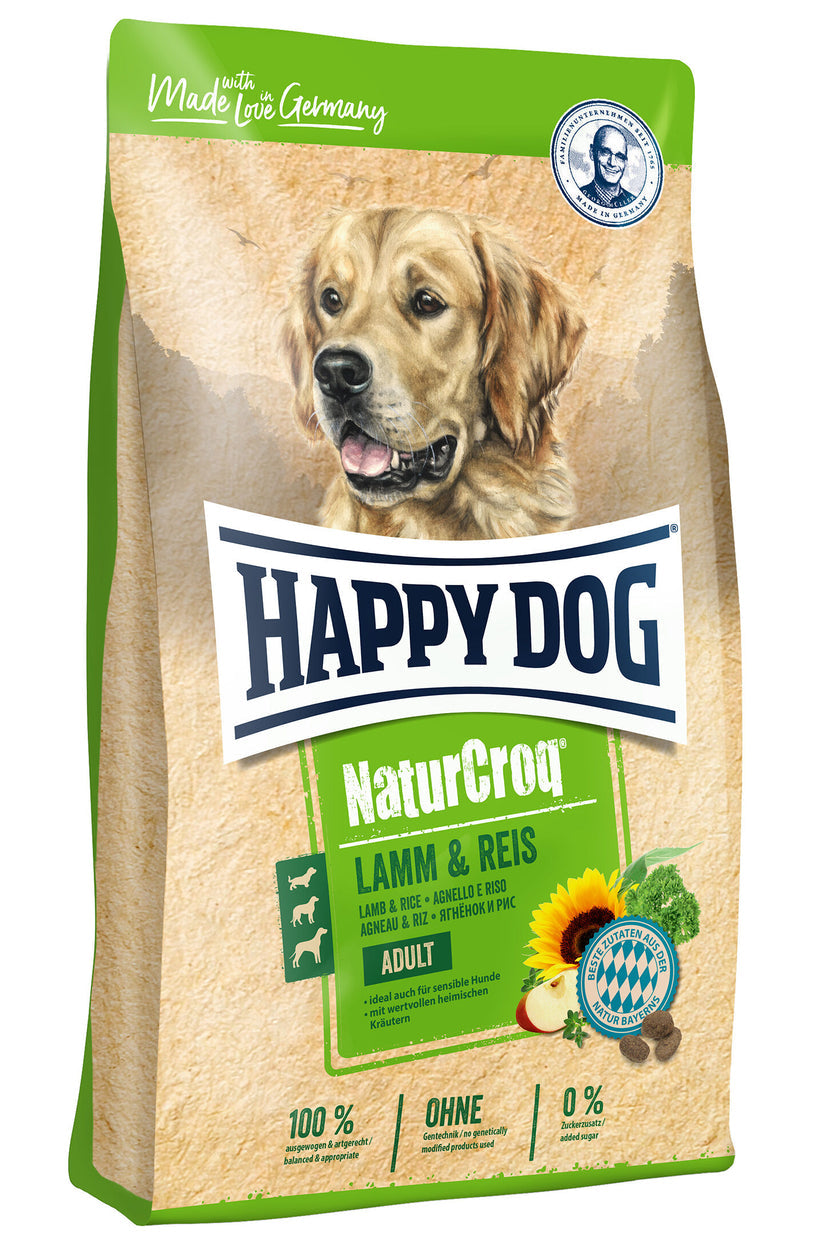 Happy Dog Natural Croq Lamb & Rice 4kg