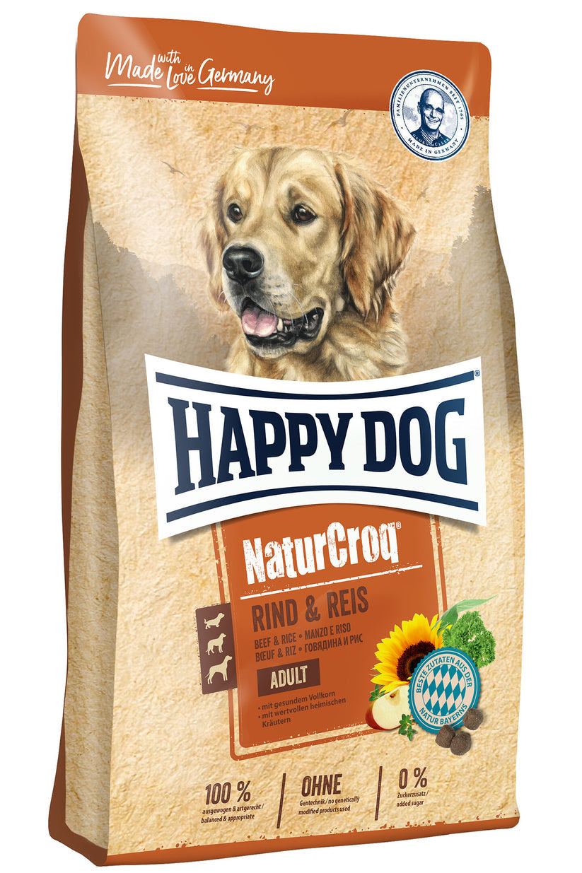 Happy Dog Naturcroq Beef & Rice 4kg