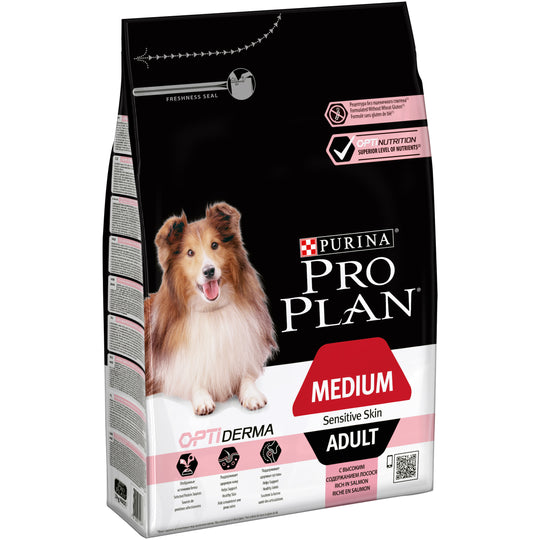 Pro Plan Medium Adult Sensitive Skin Dog Salmon 3kg