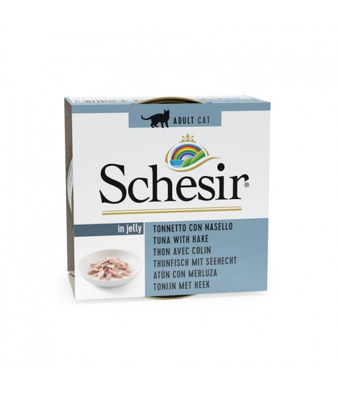 Schesir Cat Can Tuna With Cod 85g