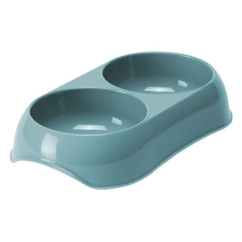 Moderna Double Gusto-Food Bowl 2x200ml Blue