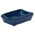 Moderna Arist-O-Tray-Cat Litter Tray - Large with Rim Blue