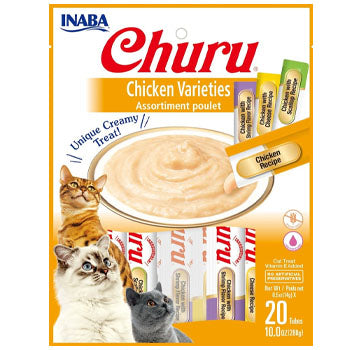 Inaba Churu Chicken Varieties Bag 20 Tubes