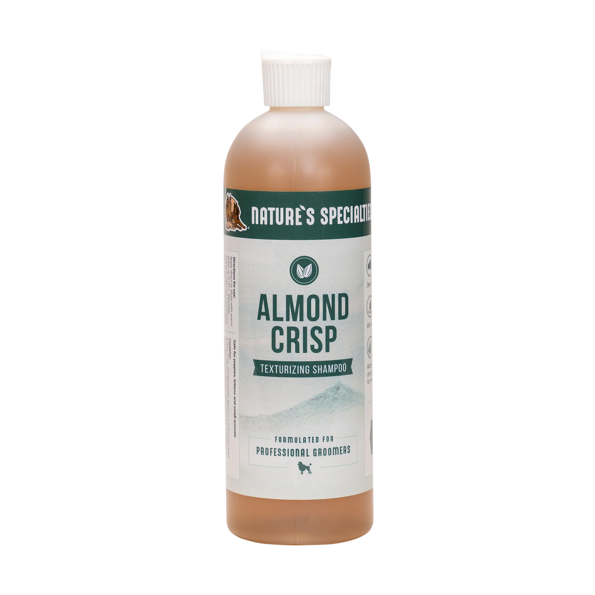 Natures Specialties Almond Crisp Shampoo For Dogs And Cats - 473ml / 16Oz