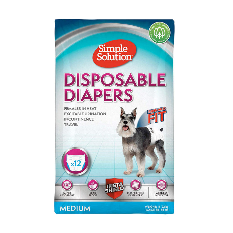 Cleaning & Potty, Dog, Pee Pads & Diapers, Simple Solution, Training & Behavior
