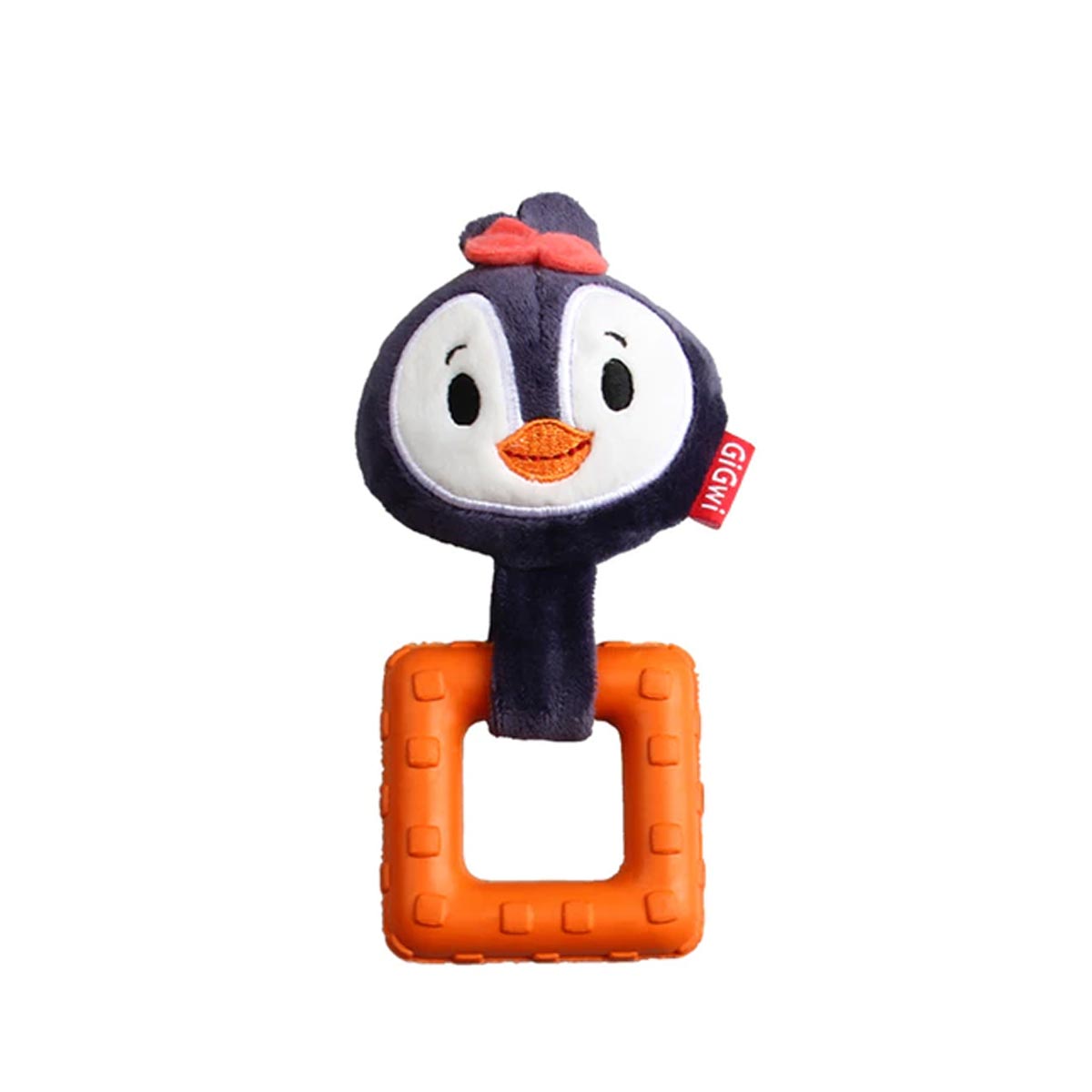 Gigwi Suppa Puppa Penguin with Squeaker inside Plush/TPR (Small)