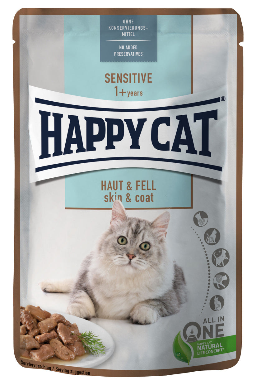 Happy Cat MIS Sensitive Skin & Coat  85g