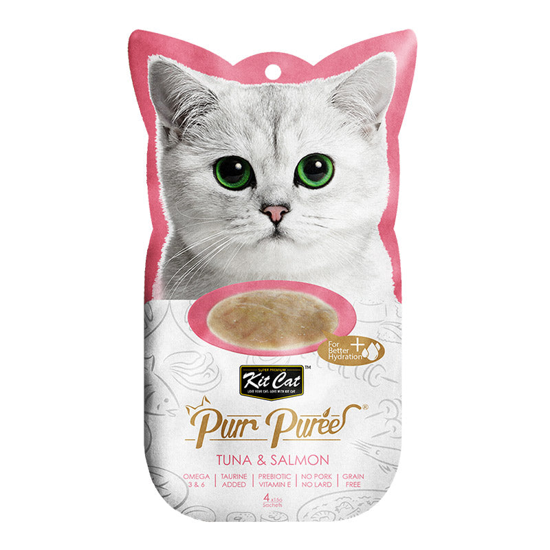 Kit Cat Puree Tuna & Salmon 60g