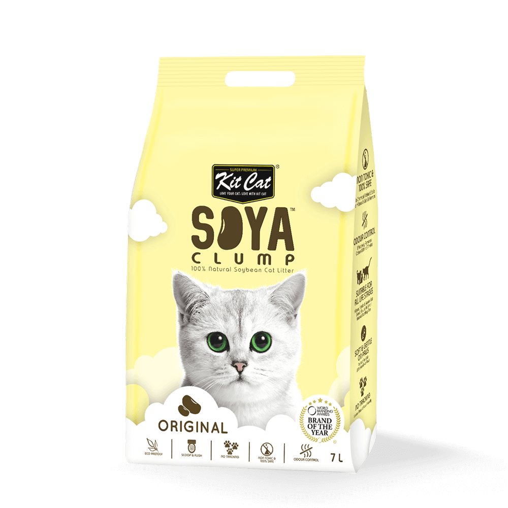 Kit Cat Soya Clump Soyabean Litter Original 7L