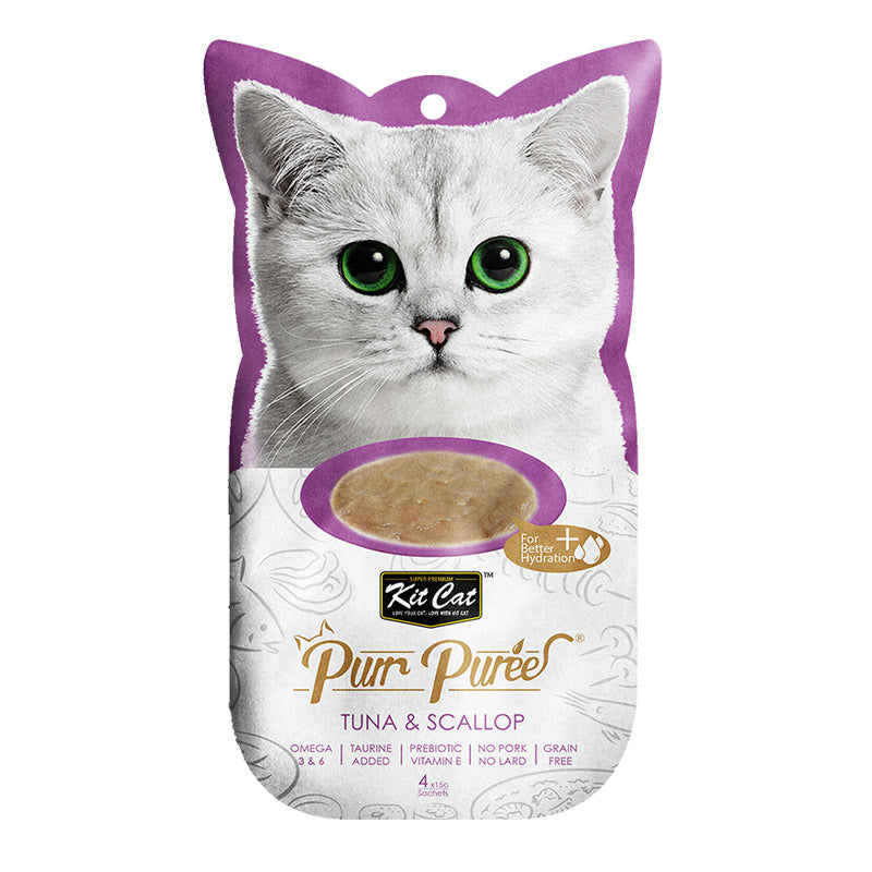 Kit Cat Puree Tuna & Scallop 60g